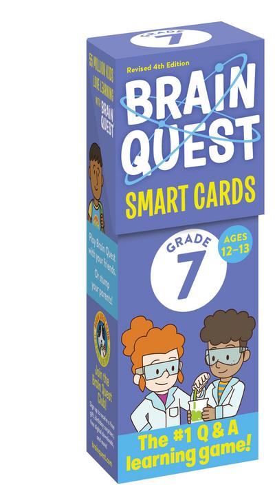 Brain Quest 7th Grade Smart Cards Revised 4th Edition