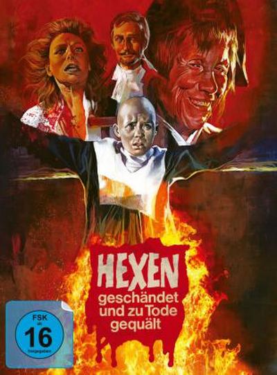Hexen geschändet und zu Tode gequält, 1 4K UHD-Blu-ray + 2 Blu-ray (Limitiertes Mediabook, Cover B)