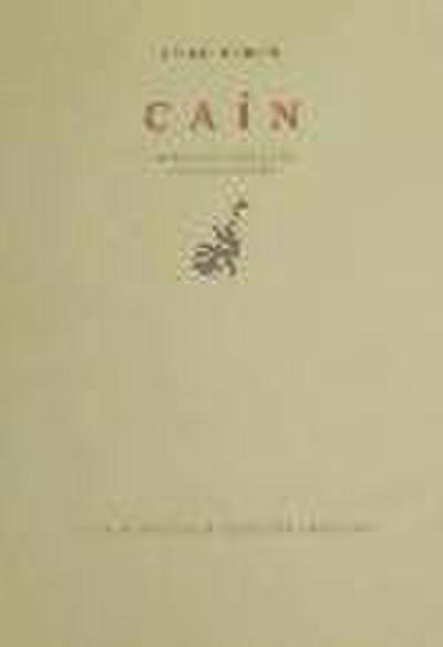 Caín : un misterio