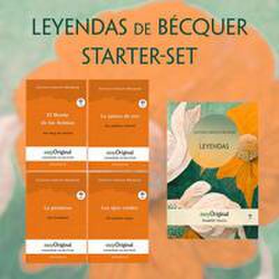 Leyendas de Bécquer (mit 5 MP3 Audio-CDs) - Starter-Set - Spanisch-Deutsch