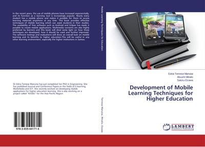 Development of Mobile Learning Techniques for Higher Education