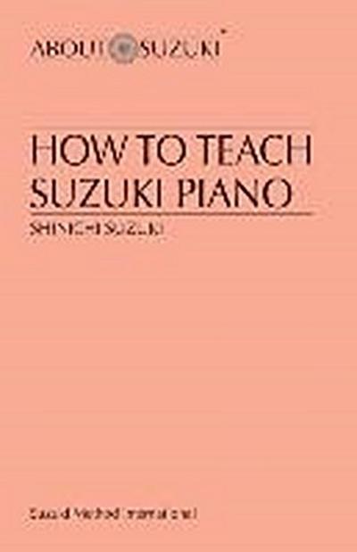 How to Teach Suzuki Piano