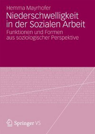 Niederschwelligkeit in der Sozialen Arbeit