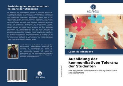 Ausbildung der kommunikativen Toleranz der Studenten