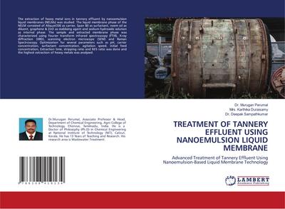 TREATMENT OF TANNERY EFFLUENT USING NANOEMULSION LIQUID MEMBRANE