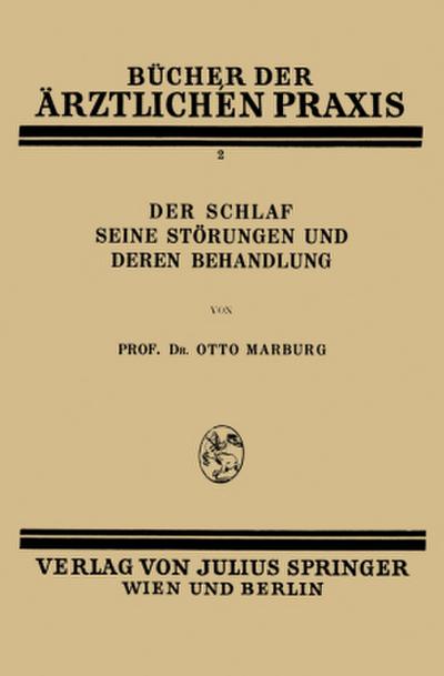 Der Schlaf Seine Störungen und Deren Behandlung