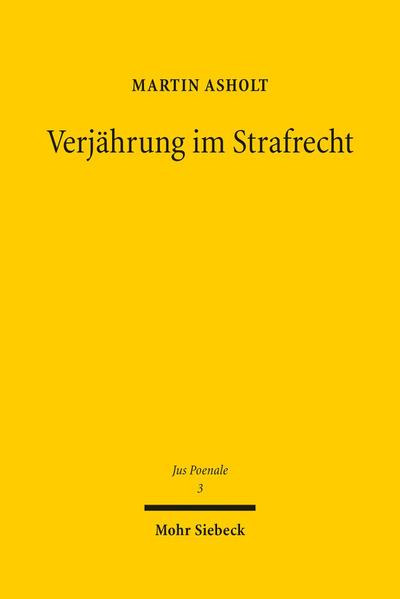 Verjährung im Strafrecht