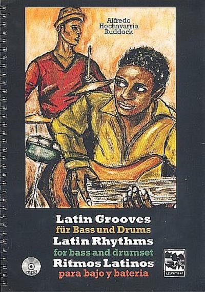 Latin Grooves für Bass und Drums, Latin rhythms for Bass & Drumset, Ritmos Latinos para Bajo y Bateria