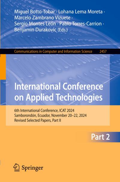 International Conference on Applied Technologies