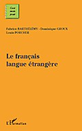 Le français langue étangère