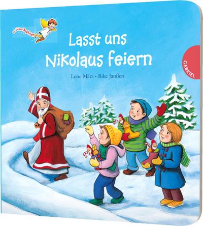 Dein kleiner Begleiter: Lasst uns Nikolaus feiern: Papp-Bilderbuch zum Nikolaustag