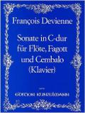 Sonate C-Durfür Flöte, Fagott und Cembalo (Klavier)