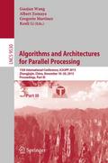 Algorithms and Architectures for Parallel Processing