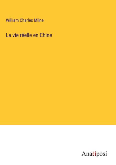 La vie réelle en Chine