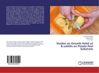 Studies on Growth Habit of B.subtilis on Potato Peel Substrate