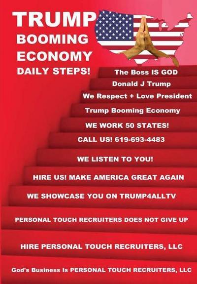 Trump Booming Economy Daily Steps