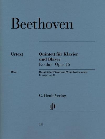 Ludwig van Beethoven - Quintett Es-dur op. 16 für Klavier, Oboe, Klarinette, Horn und Fagott
