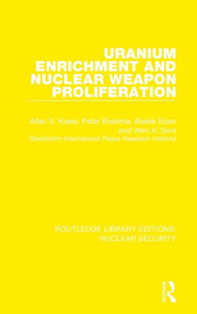 Uranium Enrichment and Nuclear Weapon Proliferation