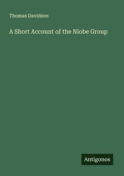 A Short Account of the Niobe Group