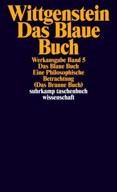 Werkausgabe. Bd.5