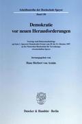 Demokratie vor neuen Herausforderungen.