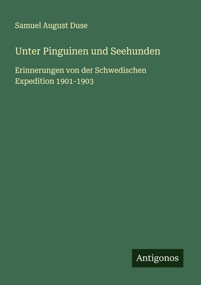 Unter Pinguinen und Seehunden