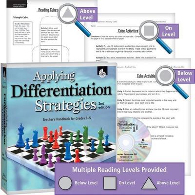 Applying Differentiation Strategies Professional Development, Grades 3-5 [With DVD]