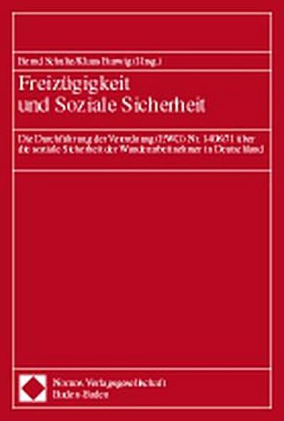 Freizügigkeit und Soziale Sicherheit