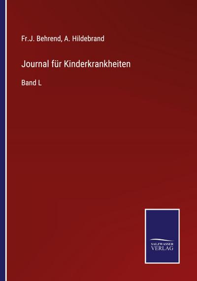 Journal für Kinderkrankheiten