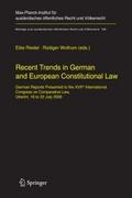Recent Trends in German and European Constitutiona