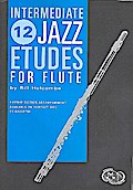 12 intermediate Jazz Etudes (+CD)for flute