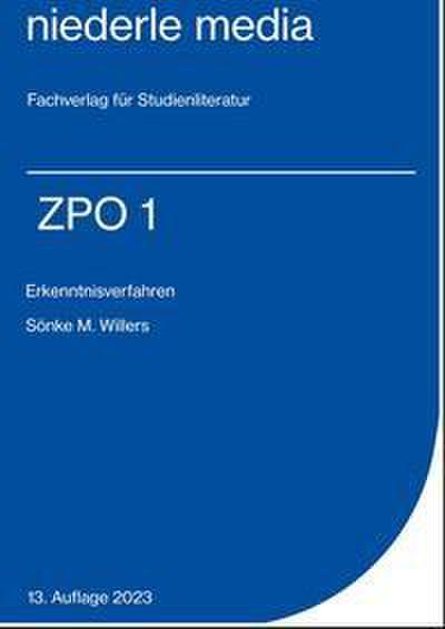 ZPO I - Erkenntnisverfahren