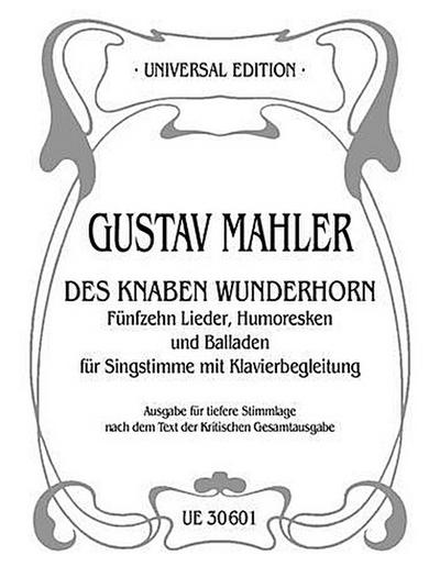 Des Knaben Wunderhorn