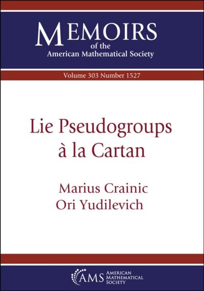 Lie Pseudogroups a la Cartan