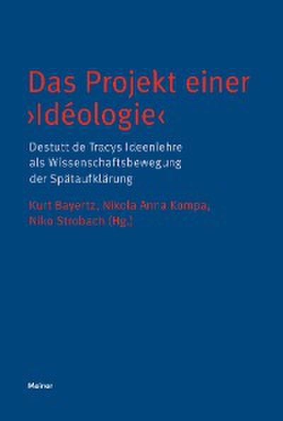 Das Projekt einer ›Idéologie‹