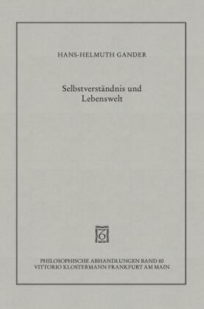 Selbstverständnis und Lebenswelt