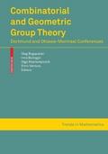 Combinatorial and Geometric Group Theory