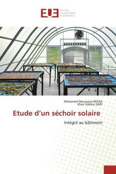 Etude d’un séchoir solaire