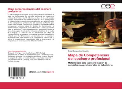 Mapa de Competencias del cocinero profesional