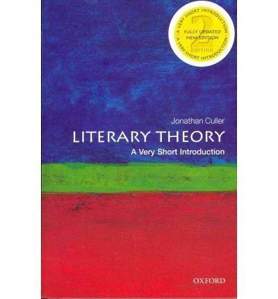 Literary Theory: A Very Short Introduction