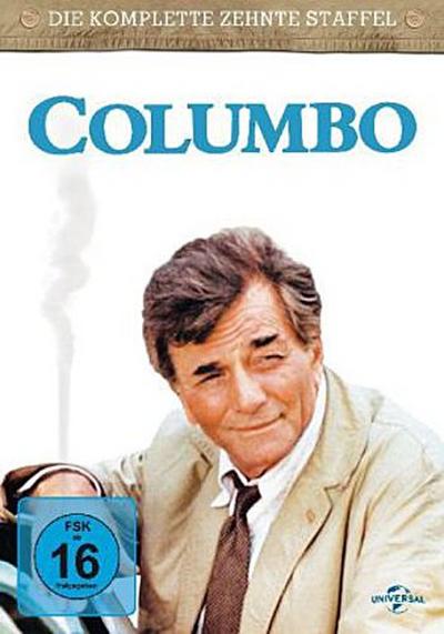Columbo. Staffel.10, 4 DVDs