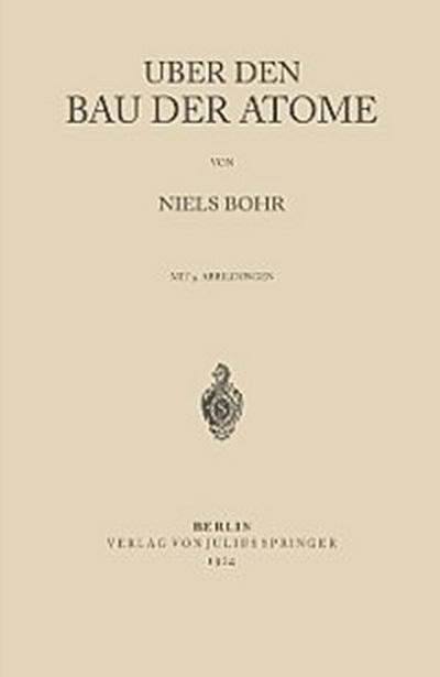 Über den Bau der Atome