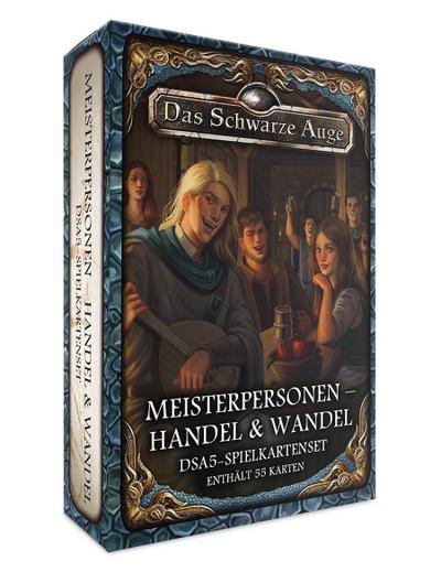 Das Schwarze Auge, DSA5-Spielkartenset Aventurische Meisterpersonen - Handel & Wandel