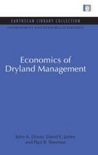 Economics of Dryland Management