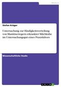 Untersuchung zur Häufigkeitsverteilung von Mastiti