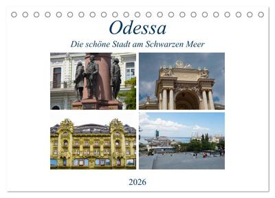 Odessa- Die schöne Stadt am Schwarzen Meer (Tischkalender 2026 DIN A5 quer), CALVENDO Monatskalender