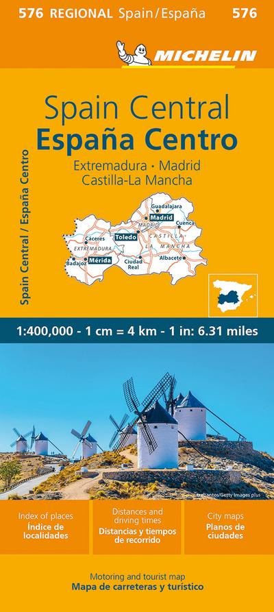 Michelin Estremadura, Kastilien-La Mancha, Madrid