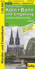 Köln, Bonn und Umgebung - Wander- und Freizeitkart