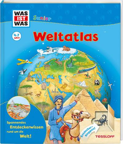 WAS IST WAS Junior Weltatlas für Kinder