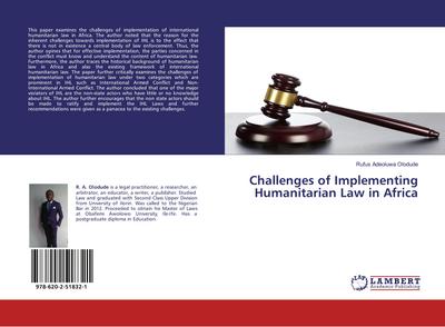 Challenges of Implementing Humanitarian Law in Africa